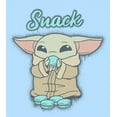 thumbnail image 2 of Men's Star Wars: The Mandalorian Grogu Snack Cookies Graphic Tee Light Blue 3X Large, 2 of 4