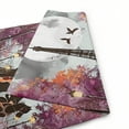 thumbnail image 6 of Heduofu Paris House Flag Lovers Kiss Under Eiffel Tower Bright Moon Horse Tree Bird Garden Flags Double-Sided Banner Welcome Yard Flag Home Outdoor Decor White, 6 of 6