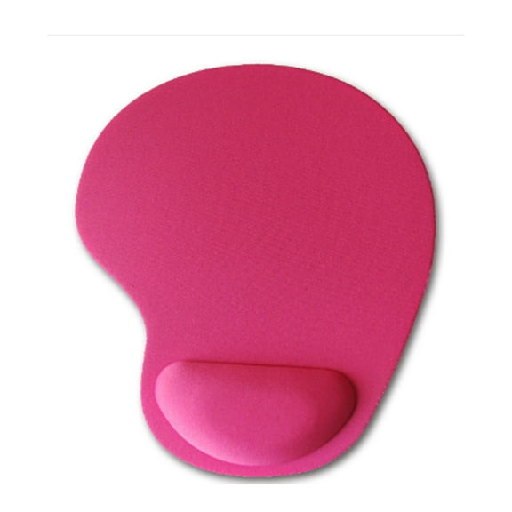 CCOCC Mouse Pad with Wrist Support,Soft Memory Foam Construction Gaming Mouse Pad,Chic and Modern Design Desk Mat,Pink