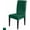 Dark Green, variant on Burnt Orange Dining Chair Cover Set of 4,Stretch Chair Protectors Slipcover,Spandex Kitchen Chair Seat Back Cushion Slip Cover for Dining Room,Party,Hotel Geometric Minimalist