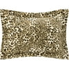 Mainstays Microfiber Leopard Pillow Sham Collection, 1 Each