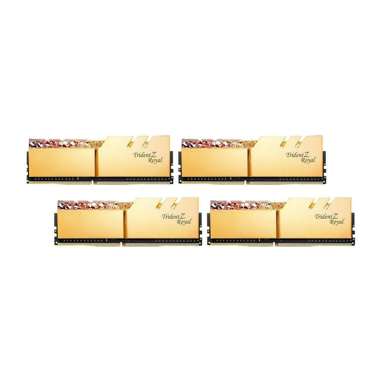 G.SKILL Trident Z Royal Series 128GB (4 x 32GB) DDR4 4000 (PC4