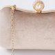 thumbnail image 5 of Bolso de hombro de noche para mujer, bolso de mano de terciopelo nupcial, para fiesta, graduación, boda, bolso cruzado, 5 of 5
