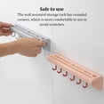 thumbnail image 1 of Xingzhi Wall Mounted Slicer Storage Holder Hotel Restaurant Multifunctional Shelf Punchless Kitchen Slicing Tool Rack Gray, 1 of 8