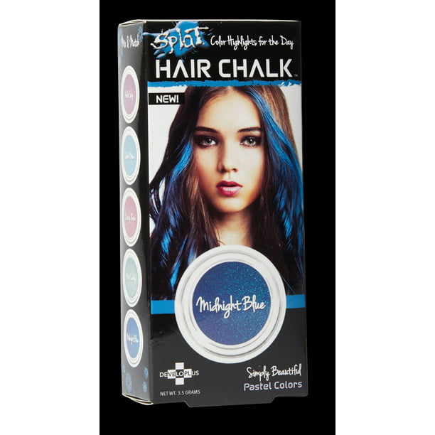 Splat Midnight Blue Hair Chalk Temporary Blue Hair Color Highlights Walmart Com Walmart Com