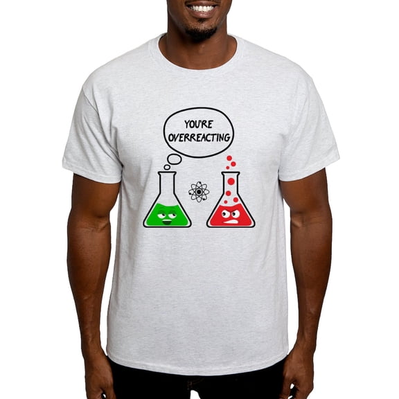 CafePress - You're Overreacting T Shirt - Men's Classic Graphic T-Shirt