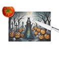 thumbnail image 3 of Evil Queen Spooky Halloween Glass Cutting Board Large 12 in x 15 in, 3 of 5