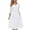 White, variant on Dressystar Women Lace Wedding Bridesmaid Dress Female Knee-Length Formal Party Dress