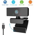 thumbnail image 1 of ZECATL Webcam with Microphone, 1080P Webcam Streaming Computer Web Camera with 110° Wide View Angle, PC Laptop Desktop Camera 1080P HD Webcam USB PC Webcam, 1 of 9