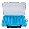 thumbnail image 1 of Double Sided Lure Box, Breathable Plastic Double Sided Fishing Tackle Box With Anti Lost With Handle, Waterproof Space Saving Tackle Storage Organizer For Outdoor Fishing, 1 of 8