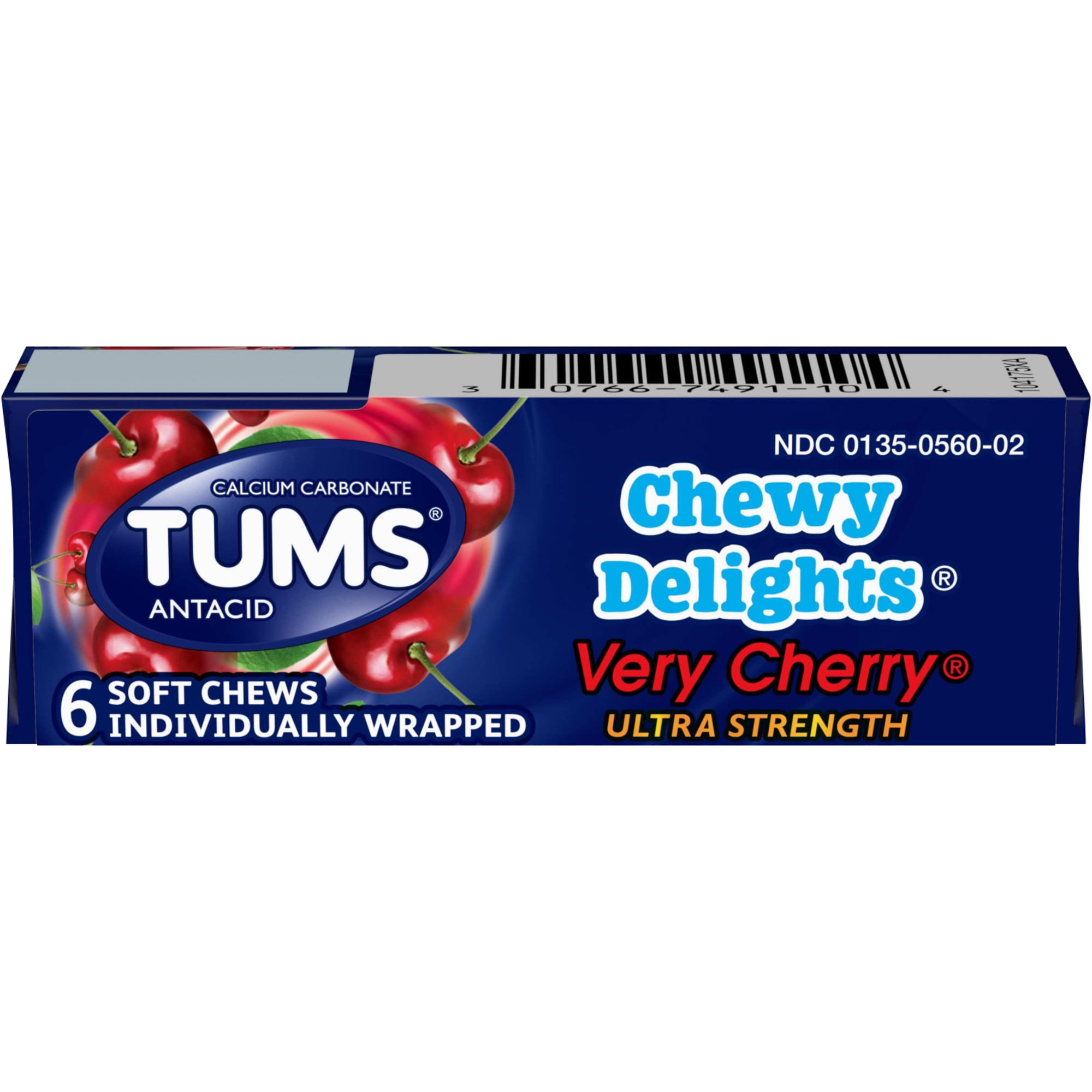 Tums Chewy Delights Ultra Strength Antacid Soft Chews for Heartburn