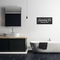 thumbnail image 2 of Stupell Industries Rustic Wash Dry Fold Laundry Room Text Sign Framed Wall Art, 30 x 13, Design by Kim Allen, 2 of 5