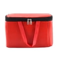 thumbnail image 1 of ebike Bike Basket Front/Rear Folding Bicycle Basket with Removable Liner PU Bag, 1 of 12