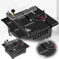 thumbnail image 2 of 2025 Mini Table Saw for Crafts, 100W Portable Multi-Functional Table Saw with 7-Speed Adjustable Cutting, 0-90° Angle, for Wood, Acrylic, PCB, DIY Projects, 2 of 6