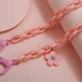 thumbnail image 3 of Flower Shaped Pendant Facial Cover Chain Bright Color Cute Eyeglasses Holder Lanyard Accessory, 3 of 5