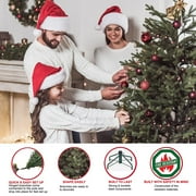 Puleo International 7.5 Pre-lit Aspen Green Fir Tree