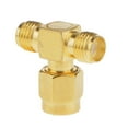 thumbnail image 4 of Xuanheng 6xSMA Male to Two SMA Female Triple T RF Adapter Connector 3 Way Splitter, 4 of 5