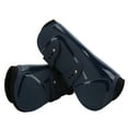 thumbnail image 1 of Horse Tendon Boots Set, Toughness Elastic Neoprene Lightweight PU Shell Multifunction Horse Tendon Boots Soft  For Jumping Competition For Riding Navy Blue Front Legs, 1 of 8