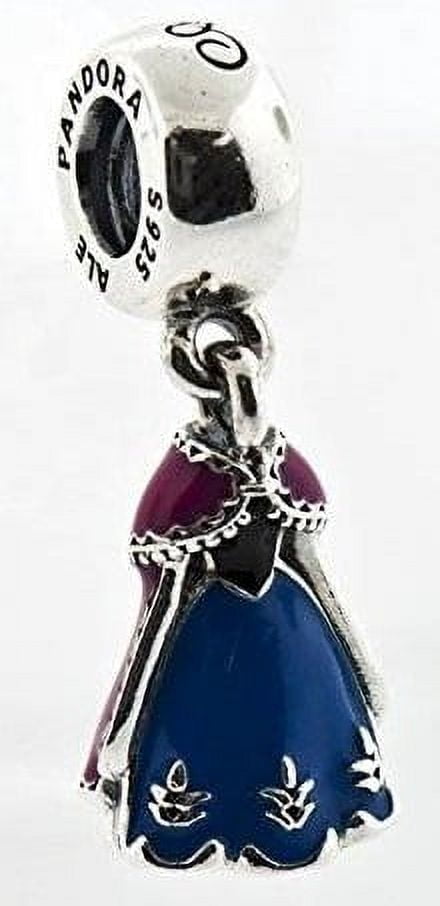 PANDORA Disney - Annas Dress Dangle Charm - Mixed Enamel - 791591ENMX