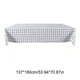 thumbnail image 3 of Mantel cuadrado de plástico, impermeable y resistente al aceite, a cuadros, lavable, apto para catering, camping, picnics al aire libre., 3 of 5