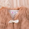 thumbnail image 4 of Musuos Baby Girl Faux Fur Sleeveless Vest Soft and Comfortable Plush Short Coat, 4 of 5