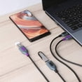thumbnail image 6 of Fasgear USB Extension Cable 3 Pack, 3ft USB 2.0 Type A Male to Female Extender Cord for Playstation,USB Flash Drive,Keyboard,Mouse, Printer, Laptop Cooler at Home/Office/Car (1m, Blue,Purple,Black), 6 of 6