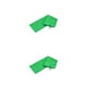 thumbnail image 3 of Advancent Toalla de golf Microfibra Absorción de agua Interior Exterior Yoga Deporte Transpirable Limpieza Torres Suministros Blanco Verde 2piezas, 3 of 6