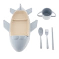 thumbnail image 2 of Bandeja de comida dividida Sunnimix set de 5 azul 37 cm x 25,7 cm x 8 cm, 2 of 7