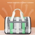 thumbnail image 5 of Aufmer Cat, Dog Carrier for Small Medium Cats Puppies up to 15 Lbs, TSA Airline Approved Carrier Soft Sided, Collapsible Travel Puppy Carrier - Green, 5 of 9