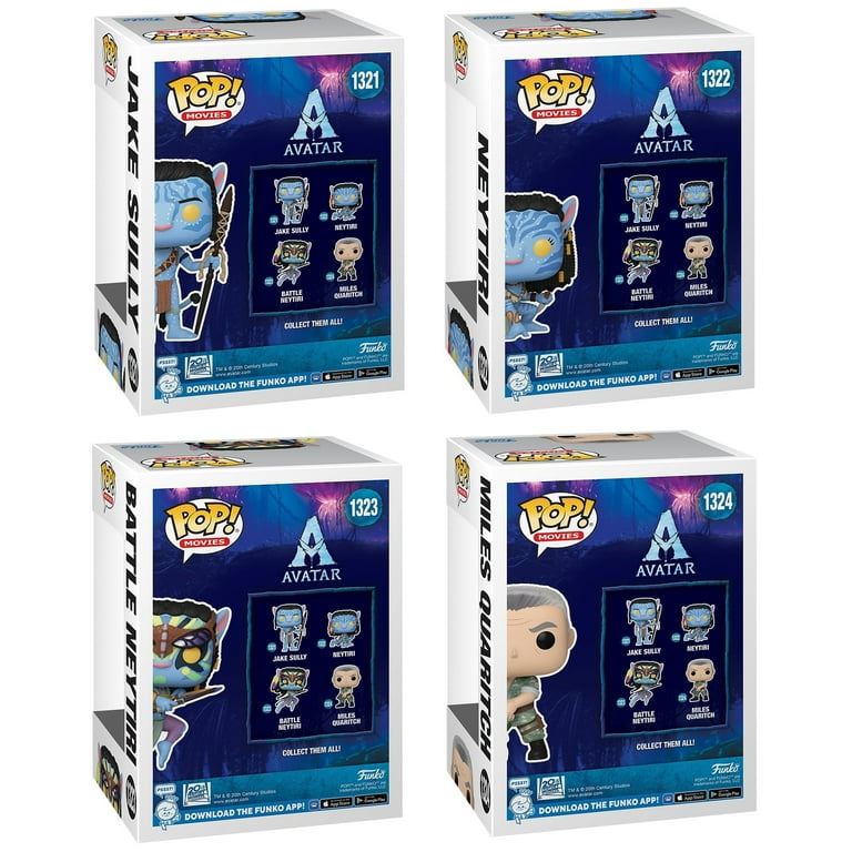 Funko POP! Movies: Avatar Collectors Set - Jake Sully, Neytiri