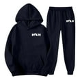 thumbnail image 3 of Hoodie Set for Men and Women Autumn and Winter Fashion Casual Letter Printed Sports Long Sleeved Made of Polyester with Comfortable and Breathable Feature, 3 of 3