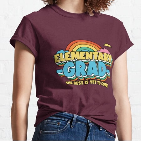Hot Trending Elementary Grad - Graduation Day Classic T-Shirt Vintage Birthday Gifts