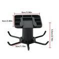 thumbnail image 3 of Kitchen Rotary Hook Wall Mounted Kitchenware Storage Rack Bath Ball Spoon Hanger, 3 of 9