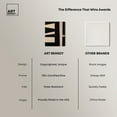 thumbnail image 6 of Windows With Frames Modern Earth Tone Abstracts Canvas Wall Art by Art Remedy, Gallery Wrapped, 30"x36", 6 of 7