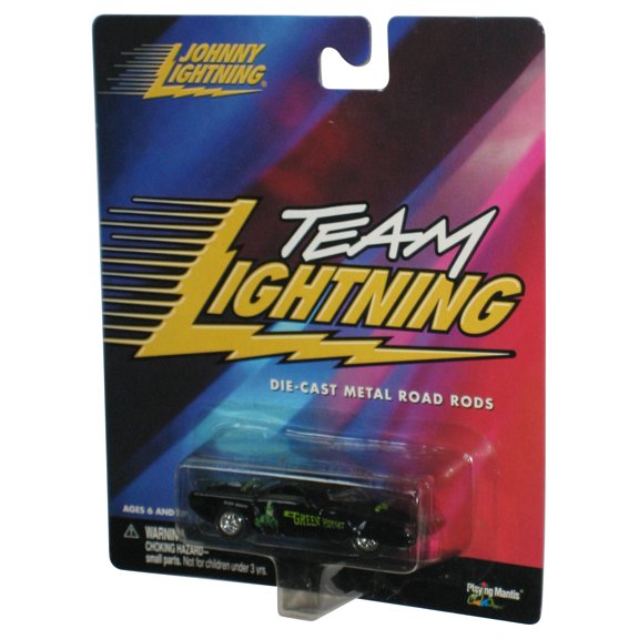 Johnny Lightning Team (2000) Black Green Hornet Black Beauty Studebaker Toy Car