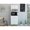 White, variant on Black Kitchen Cabinet | Adds Style to the Kitchen