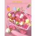 thumbnail image 4 of Mini Ice Cream Truck - Pretend Play Food Set With Ice Cream Stand, Suitable For Children 3 Years And Above, 4 of 5
