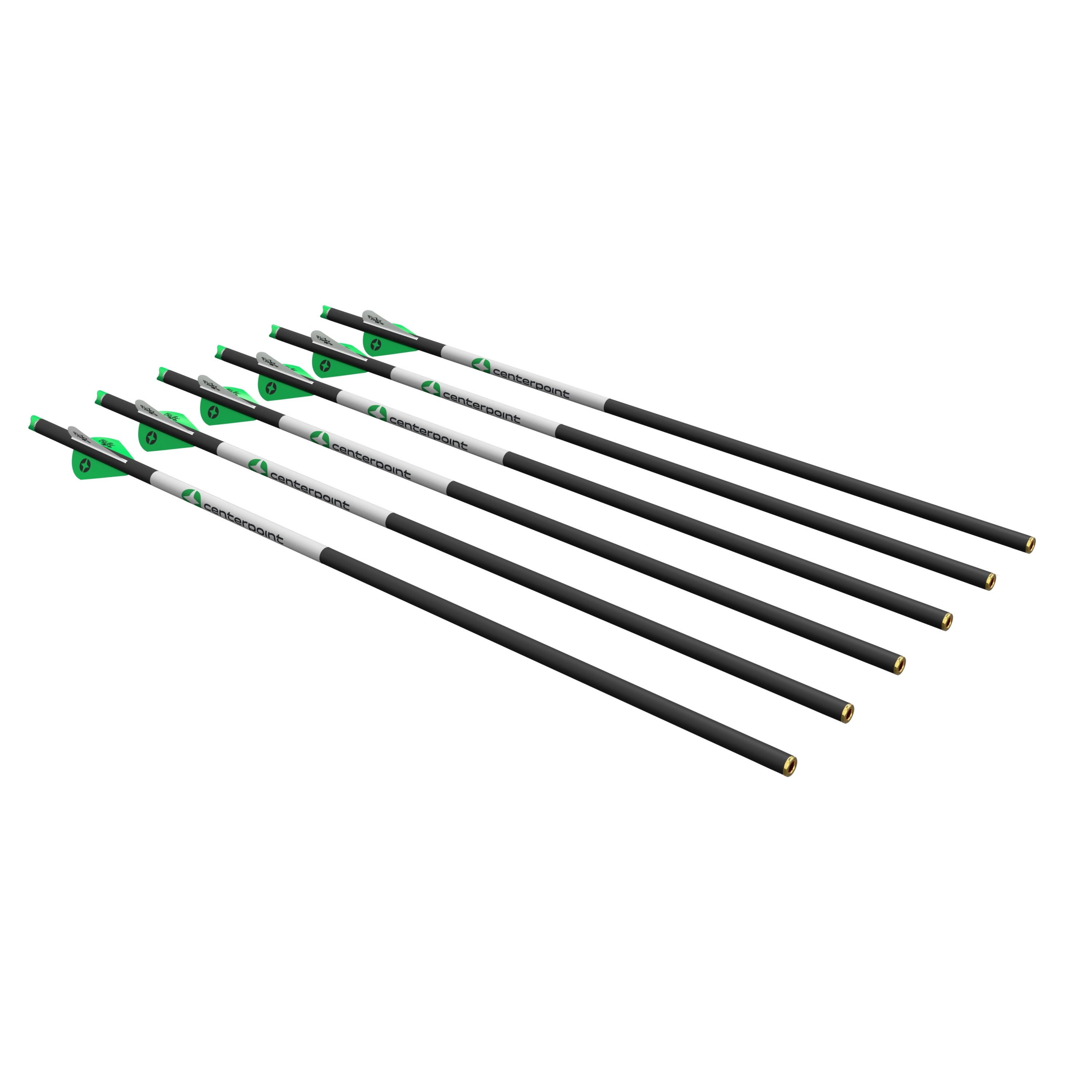 CenterPoint Archery 400-Grain High Performance Carbon 20-Inch Arrows 6-Pack