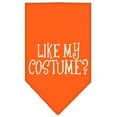 thumbnail image 4 of Like my costume? Screen Print Bandana Black Small, 4 of 10