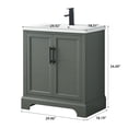 thumbnail image 4 of Vanity Art 30 Inch Single Bathroom Vanity with Sink and Top - Modern Freestanding Cabinet with Soft Closing Doors, 4 of 9