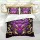 thumbnail image 5 of Gengar Conjunto de sábanas temático, trío de piezas, cómodo y amigable con la piel, diseño único, regalo de decoración para el hogar para familiares, amigos y fans,173cm *218cm, 5 of 6
