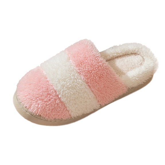 Vedolay Womens Slippers Fuzzy Slippers House Shoes Indoor Outoor Slippers for Women Pink,41
