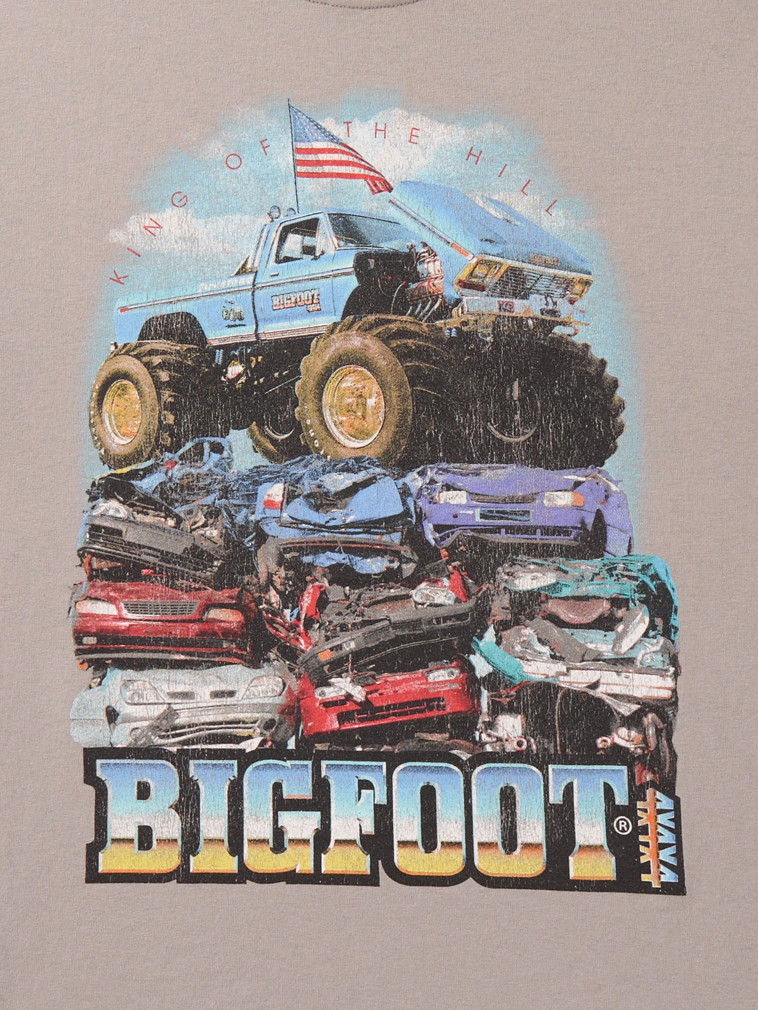 Bigfoot Smash Boys Graphic Tee with Short Sleeves, Sizes 4-18