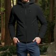 thumbnail image 4 of Windbreaker Jackets for Men 2025 Long Sleeve Lightweight Windproof Zip Up Hooded Jacket with Pockets Outerwear Coat, 4 of 6