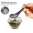 thumbnail image 4 of 2pcs Stainless Steel Small Slotted Serving Spoon Perforated Spoon Kitchen Utensil, 4 of 6