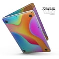 thumbnail image 2 of DesignSkinz Abstract Neon Wave V2 Full-Body Skin Decal Wrap Cover for MacBook Pro 16" M1/M2/M3 (A2485/A2780/A2991), 2 of 9