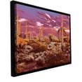 thumbnail image 2 of ArtWall Dean Uhlinger "Before Borders" Floater Framed Gallery-Wrapped Canvas, 2 of 2