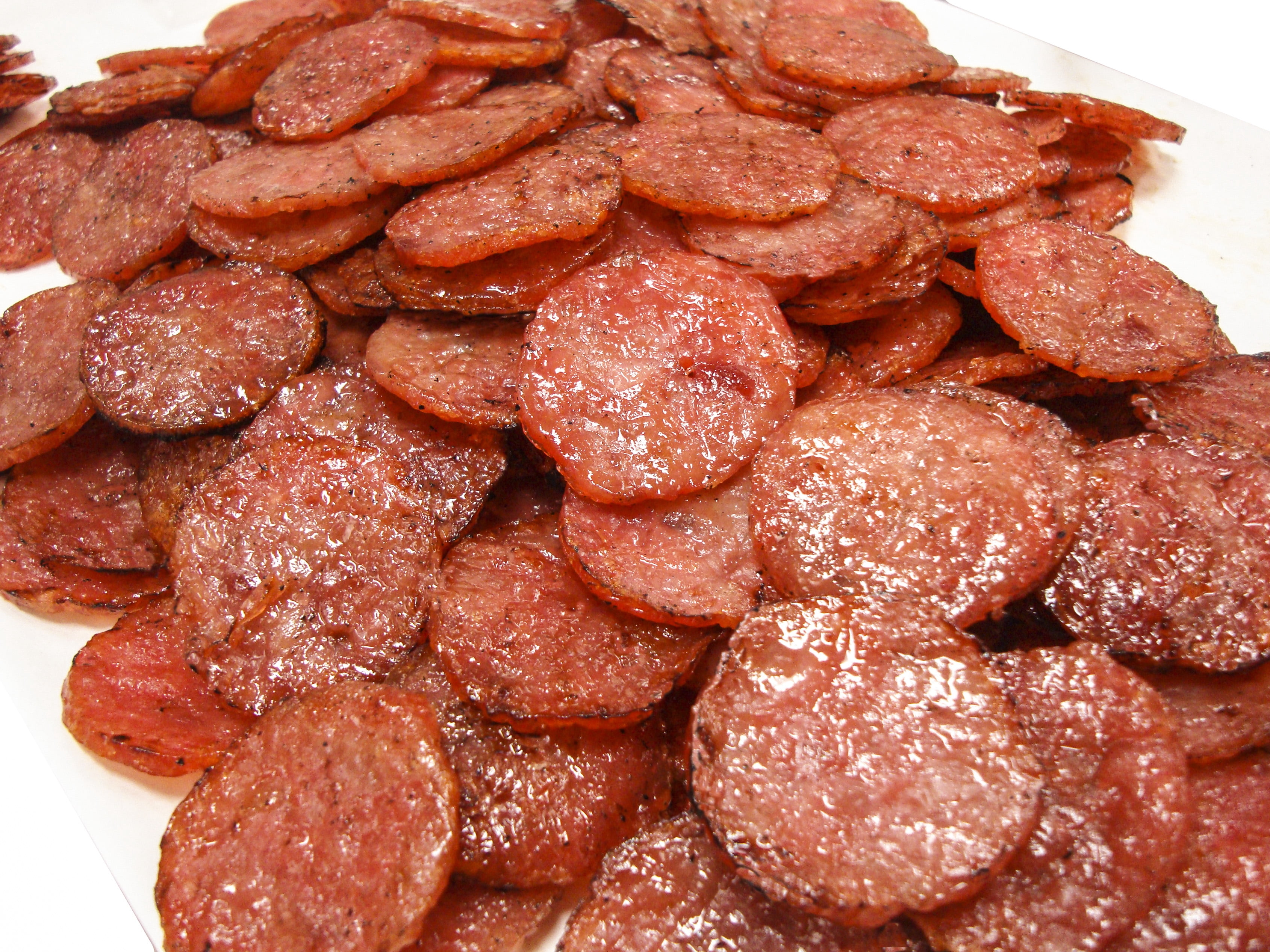 Singapore-Style Fire-Grilled Tender Pork Jerky (Original Flavor - Medallion Shaped 12 oz.) *Grilled Fresh to Your Order *Shipped the Same Day - L.A. Times "Handmade Gift" Winner