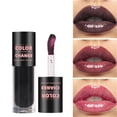 thumbnail image 2 of Black Color Changing Lip Oil, PH Reactive Lip Oil Hydrating Plumping Lip Gloss Long Lasting Non- Tint For Dry Lips, 2 of 7