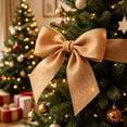 thumbnail image 4 of Velvet Wired Ribbon,2.48 Inch Wide Velvet Christmas Wired Ribbon,Christmas Tree Ribbon,Double-Sided Velvet Ribbon for Christmas Tree Wreaths Gift Wrapping Bows Gralands Home Decor Crafts, 4 of 5